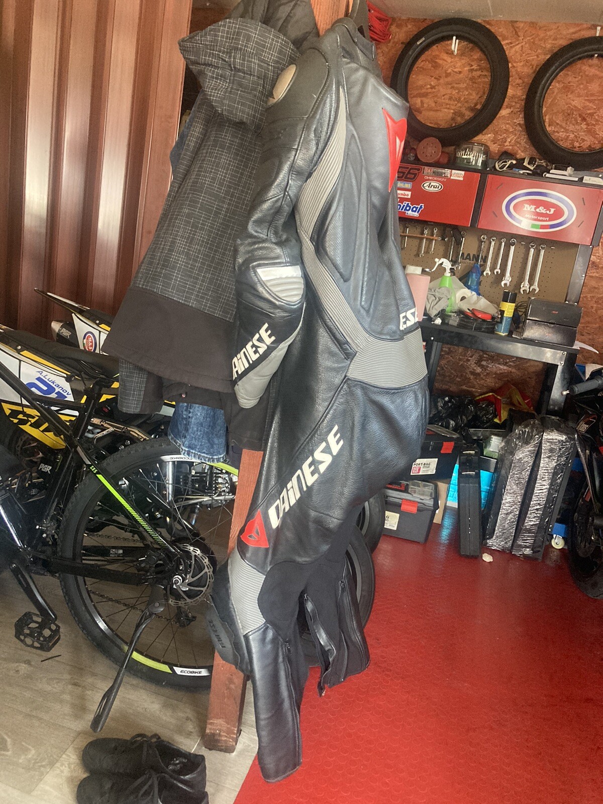 Dainese Red line Estiva 1 piece race suit eBay