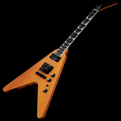 Gibson USA / Dave Mustaine Flying V EXP Antique Natural | eBay