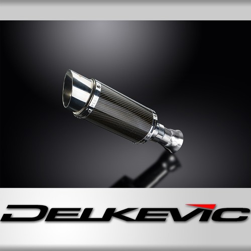 KTM 1290 Super Duke 2014-2019 Slip On 8" Round Carbon Exhaust Muffler Kit - 第 1/5 張圖片
