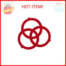 Flush Valve Seal for Kohler, Compatible Kohler Flush Valve Seal, 3-Pack Silicone