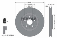 Bremsscheibe Opel P. Insignia 1.4-2.0 17-