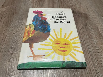 Roosters off to see the world book signed by Eric carle