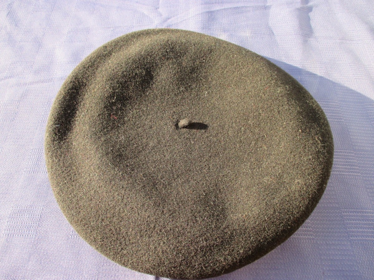 Vintage Laulhere heritage made in France wool beret Hobena, Caps Héritage par Laulhère 100% made in France main image 4