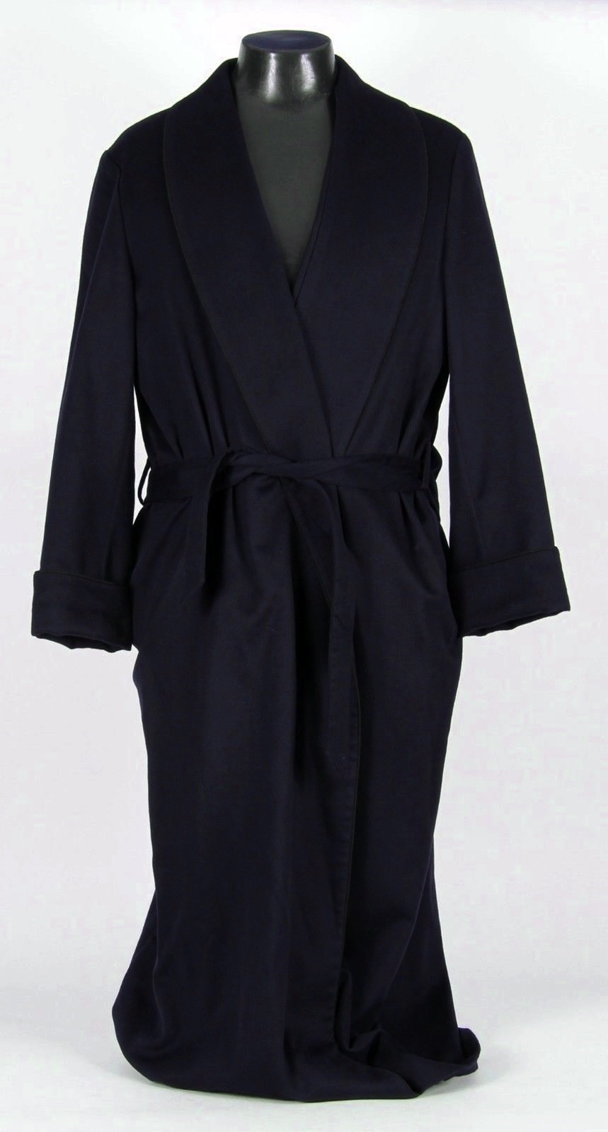 3650 - LGold PIANA 100% CASHMERE Robe - Blau - XL 3650 - LGold PIANA 100% CASHMERE Robe - Blau - XL