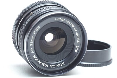 KONICA HEXANON AR 28mm f/3.5 レンズ Konica Hexanon AR 28mm f3.5 Wide Angle Lens 682 | eBay