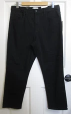 NWT Universal Thread Black High Rise Slim Jeans Women Size 12S No Fade 131-33547