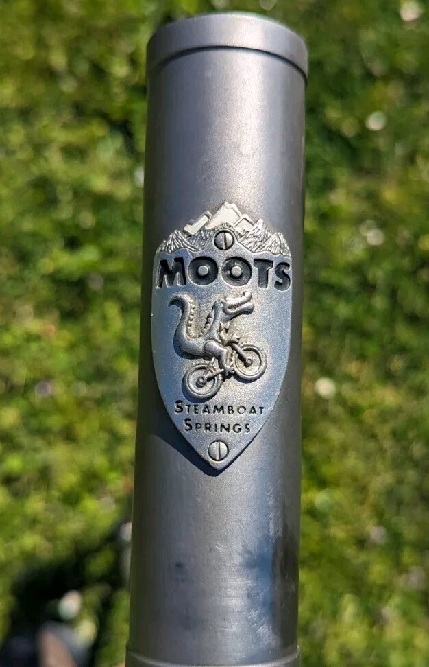 VINTAGE MOOTS YBB SOFT TAIL TITANIUM MOUNTAIN BIKE FRAME LARGE FOR
