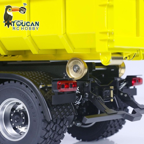 1/14 Scale LESU RTR Hydraulic RC Full-dumper 8x8 Metal Construction Truck Model - Picture 15 of 24