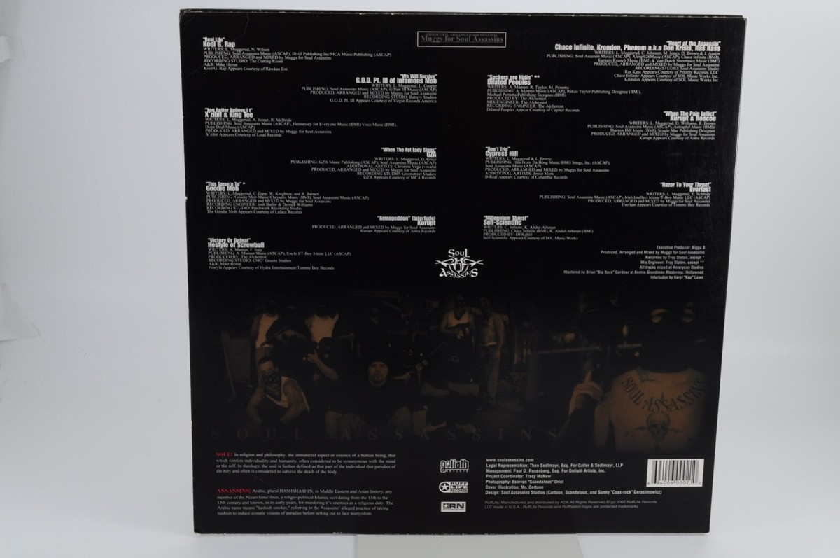 Muggs - Soul Assassins II RUF Records 2000 Us Original ( 2LP