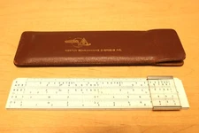 Rare Vintage 1960's Hoffman No.601 UTO Advertising Slide Rule, Norton Co.