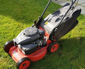 rasenmäher benzin mit antrieb gebraucht verhandelbar 200 euro