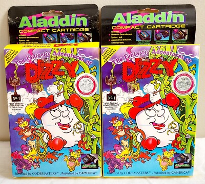 The Fantastic Adventures of Dizzy (NES/Aladdin Compact Cartridge, 1993)