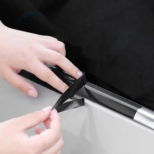 High Gloss Vinyl Wrap Kit For Black Out Chrome Delete Window Trim Door Free Tool