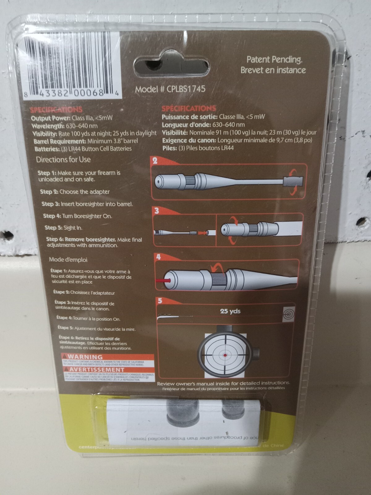 Center Point CPLBS1745 CenterPoint Laser Boresighter for sale online eBay