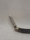 Clean Vintage Schrade Walden NY USA Stockman Knife #825 Razor Blade Stainless  — photo 3
