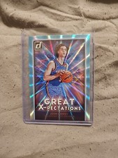 2021-22 Donruss Great X-Pectations Holo Teal Laser #19 Josh Giddey