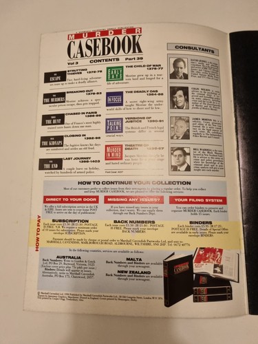 Murder Casebook. Issue 39. 'France's Public Enemy' Jacques Mesrine - 第 2/5 張圖片
