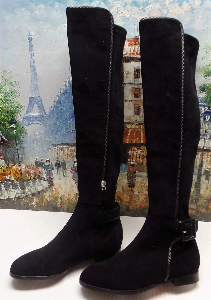 Lk bennett over clearance the knee boots