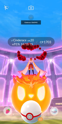 Gigantamax | gmax | Cinderace - Pokémon Go - Same Day Trade