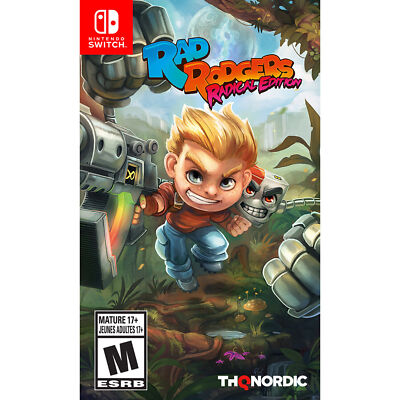 Rad Rodgers -- Radical Edition (Nintendo Switch, 2019)