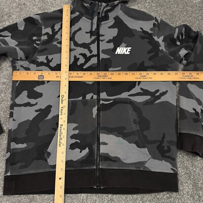nike woodland camo hoodie