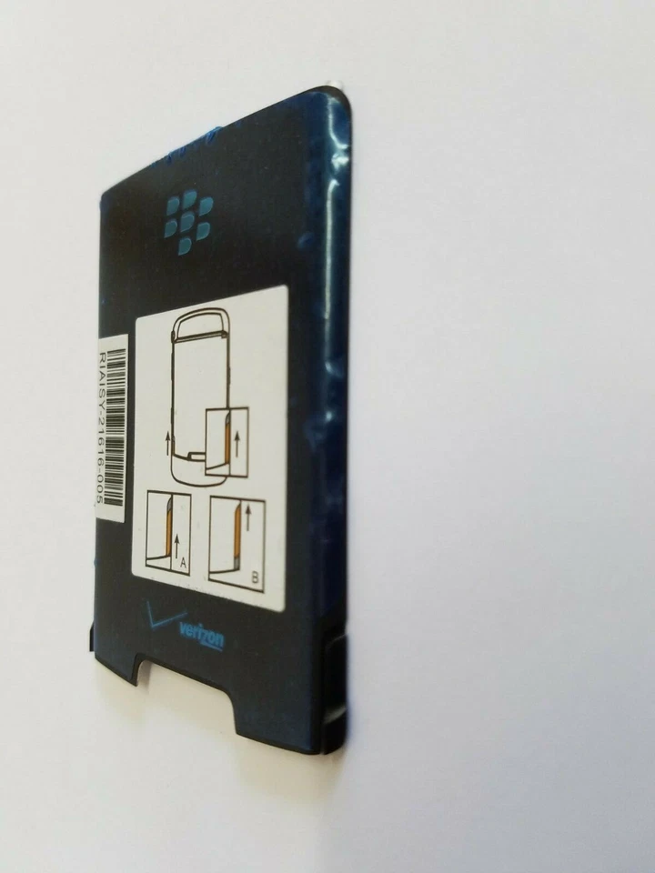 Raro repuesto de cubierta de puerta trasera para teléfono Verizon Blackberry Storm 9530 Foto 2 de 4