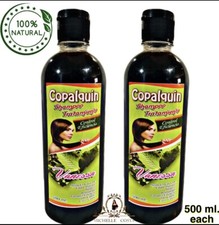 2 BOTTLES, HAIR REGROWTH SHAMPOO COPALQUIN, SULFATE  PARABEN FREE, 100 NATURAL
