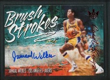 2018-19 JAMAAL WILKES 35/99 AUTO PANINI COURT KINGS BRUSH STROKES AUTOGRAPHS