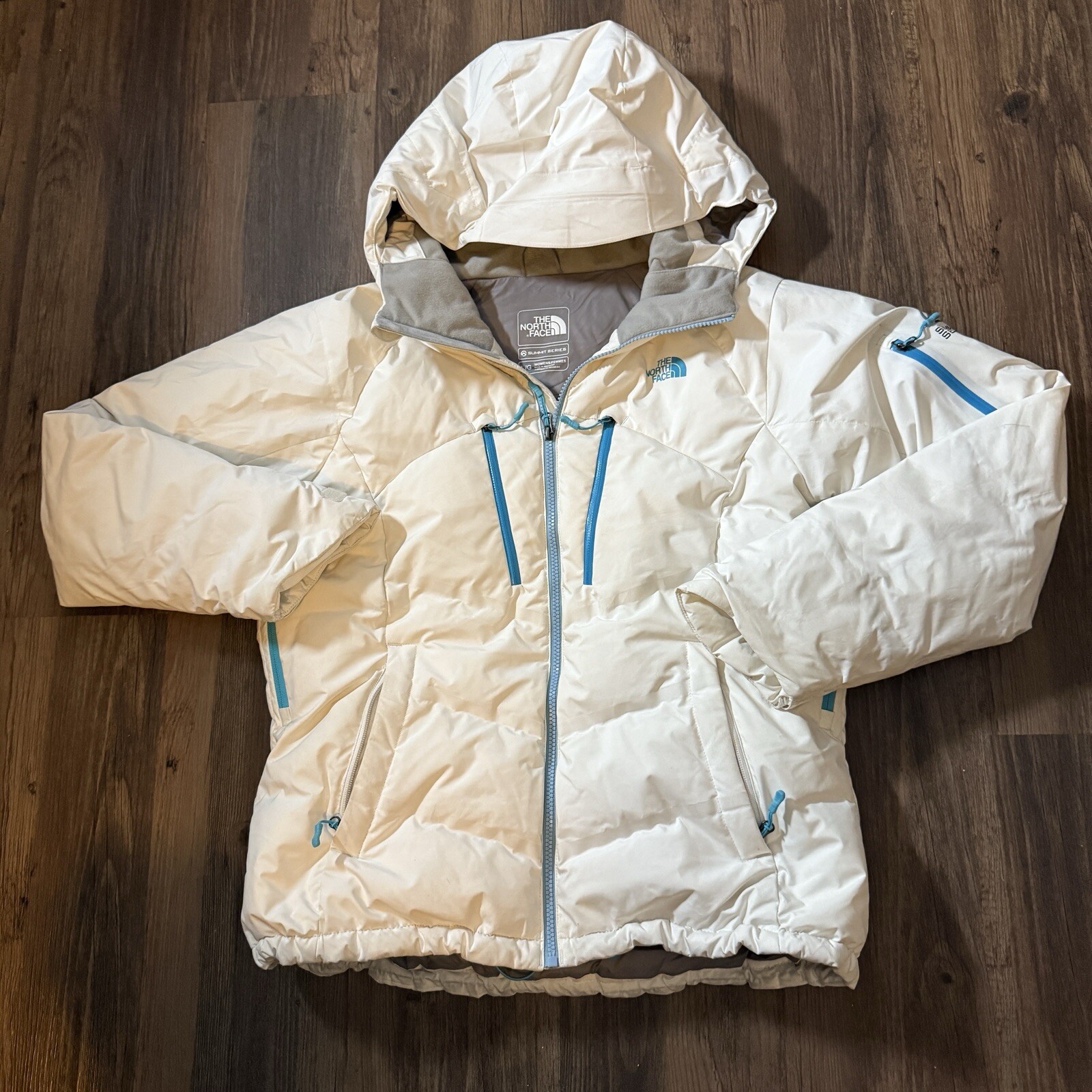 The North Face Women's Summit Series PrimaLoft Jacket Coat TNF White Large
