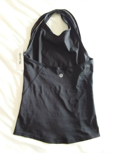 Skins Womens DNAmic Primary Compression Top - BNWT - Size Small - Black-RRP £30 - Picture 2 of 2