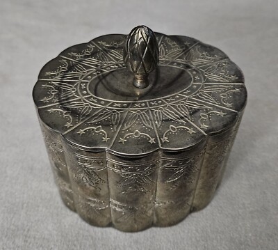 Vintage International Silver Company Dresser/ Trinket Box