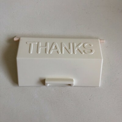 Vintage McDonalds 1989 Drive Through Thanks Flap Only Replacement