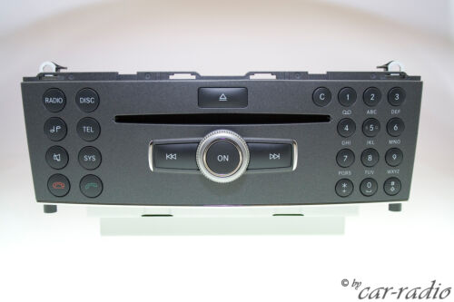 Original Mercedes W204 ZB Bedienteil Headunit CDC ECE mit 6-CD-Wechsler C GLK - Bild 3 von 8