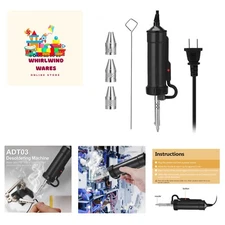 Solder Sucker, Automatic Desoldering Pump Vacuum, Portable Electric Solder Ti...