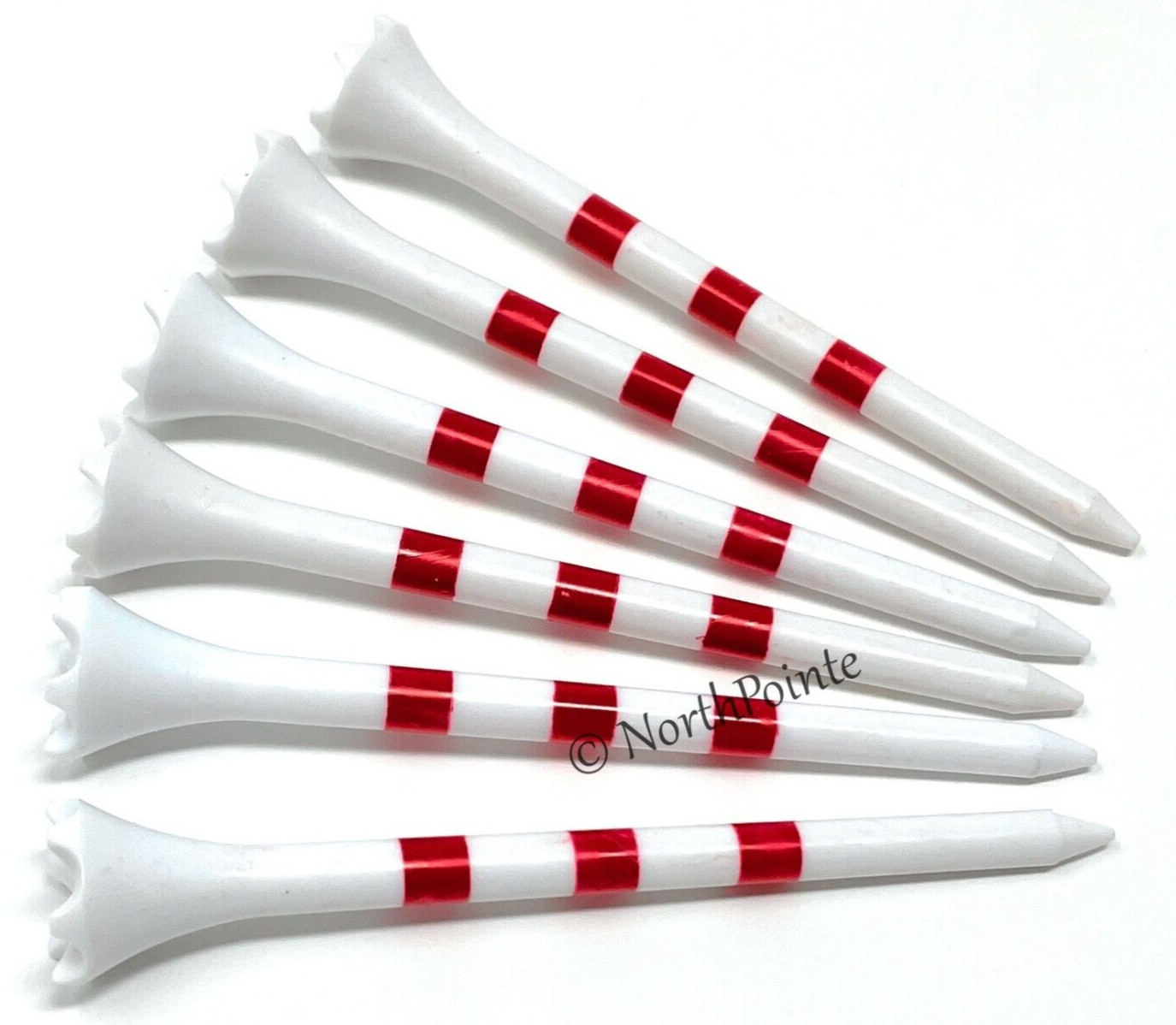 Tees 3 &frac14;&rdquo; Plastic Golf Tees &ndash;high Visibility In Bulk Pa