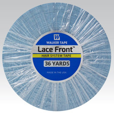 Lace Front Support Tape, Blue Walker Tape Double Side Roll Tape