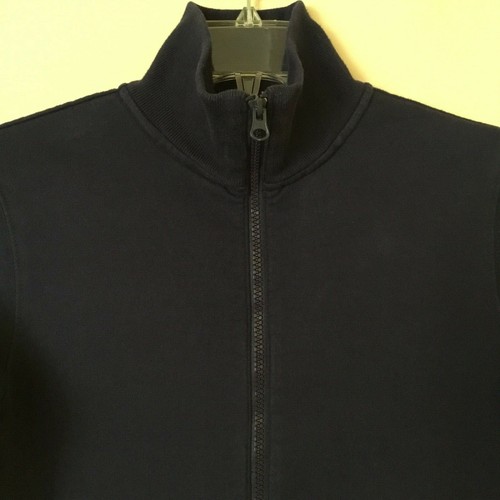 Cherokee Boys Sweatshirt Jacket Athletic Warm-Up Blue Zip Closure Size M 8-10 - Picture 4 of 7