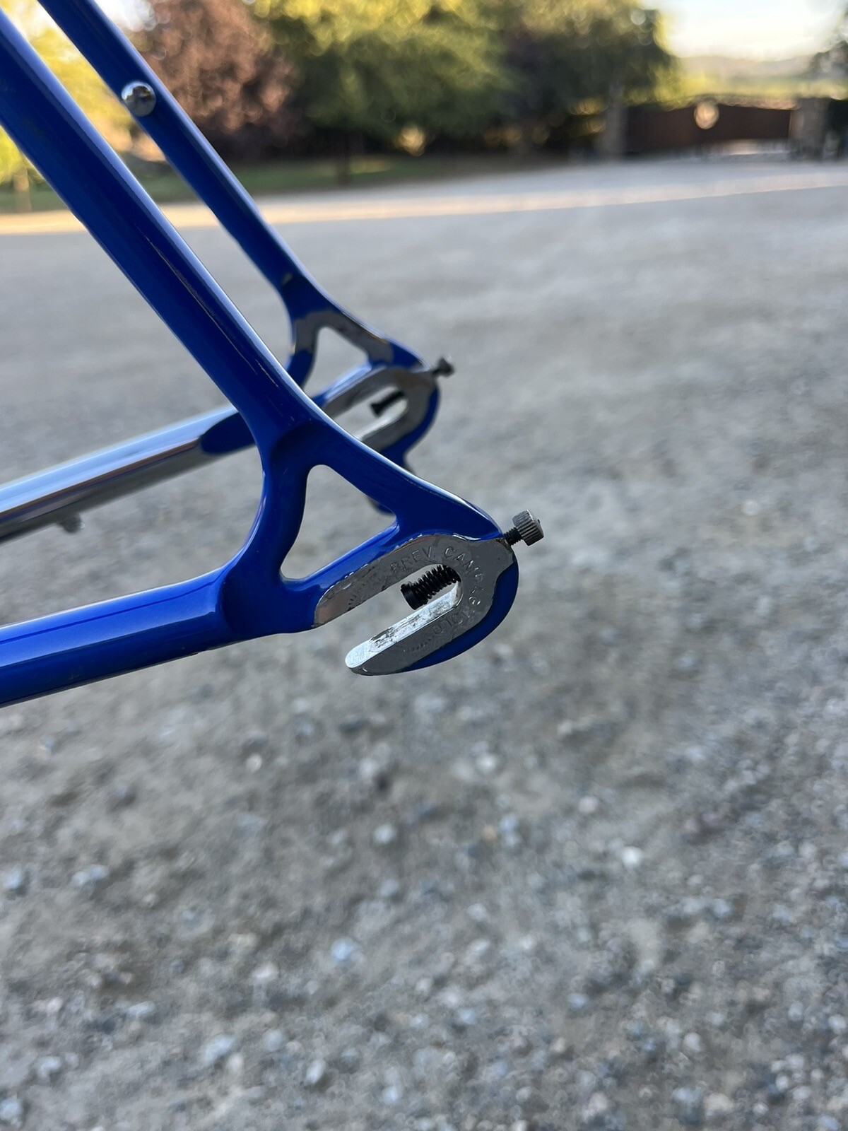 1986 Waterfordbuilt Schwinn Paramount Columbus SLX frame And Fork 56cm