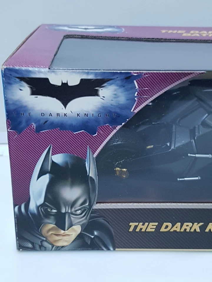 Hot Wheels Batmobile The Dark Knight Batmobile Tumbler 1/18 Diecast Black Gold  - Image 4 of 4