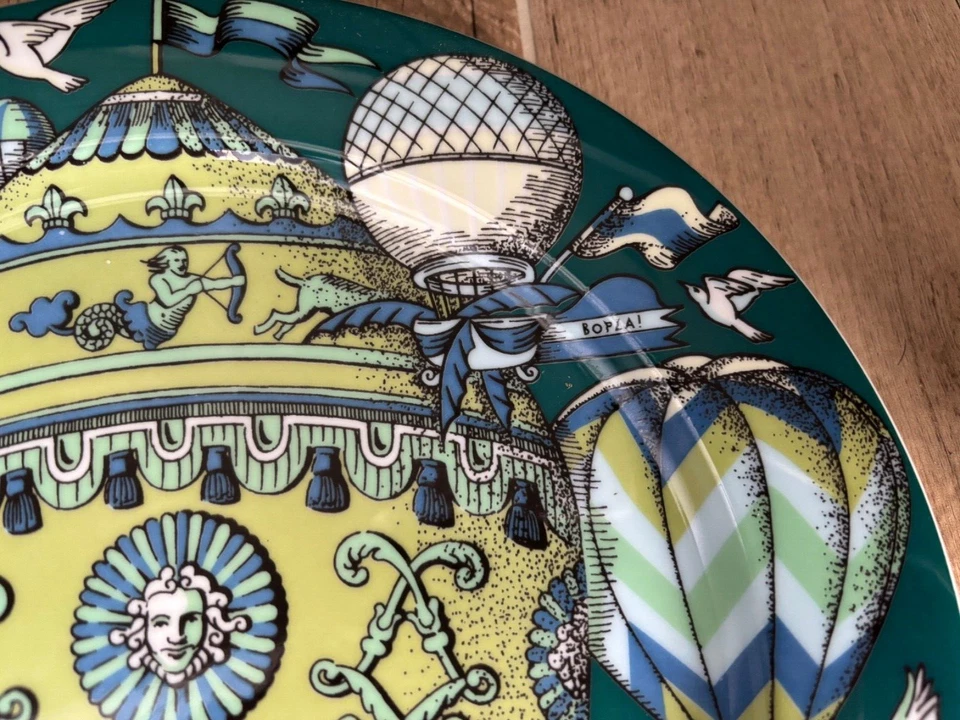 BOPLA SWITZERLAND ORIGINAL 11 inch porcelain plate - Image 4 of 4