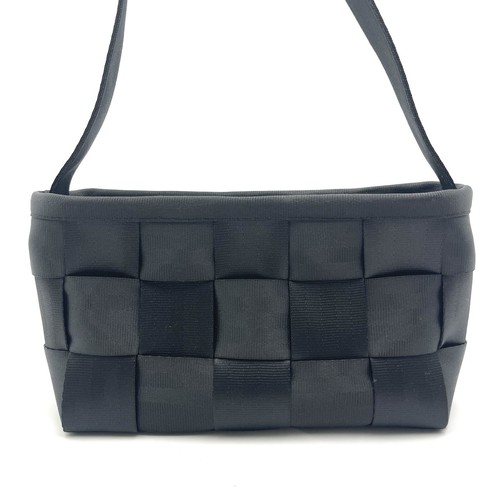 Harveys Hand Bag The Original Seatbelt Bag Black Baguette Purse Shoulder 10” x 6 - Picture 7 of 23