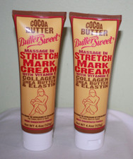 2 Tubes Butter Sweet Stretch Mark Cream w Vitamine E Shea Butter New
