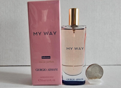 Giorgio Armani My Way Intense Eau De Parfum 0.5fl.oz/15ml NEW IN