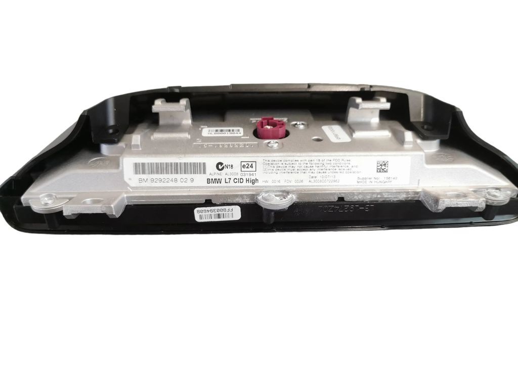 BMW 3 F30 F35 F31 2012 Radio CD GPS player head unit 9292248 