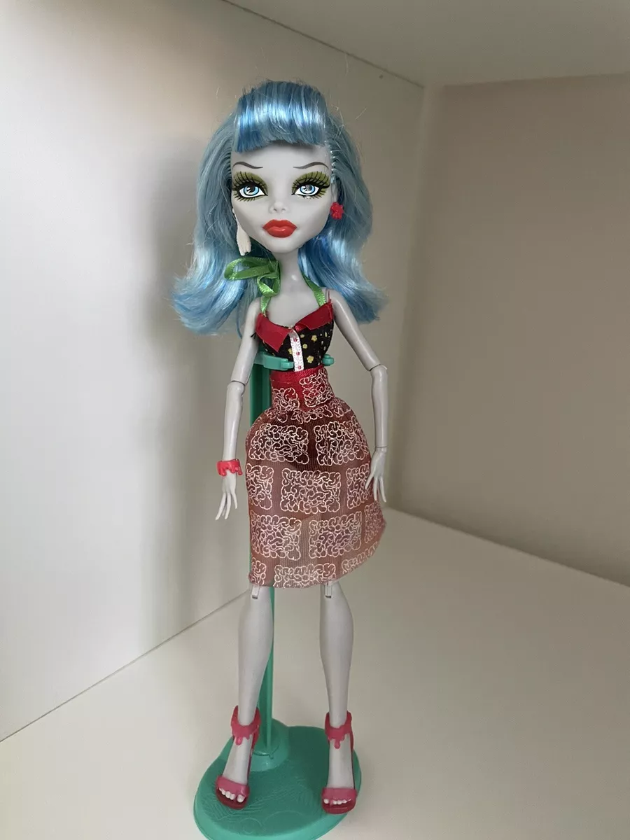 Boneca Monster High G1 Ghoulia Yelps Coleção Skull Shores, Brinquedo Monster  High Usado 84065497