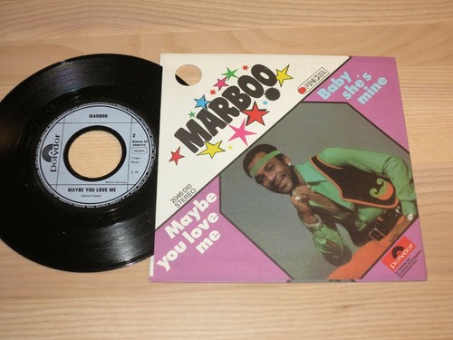 MARBOO PROMO 7" SINGLE - Maybe You Love Me / POLYDOR PRESS IN MINT - Bild 2 von 2