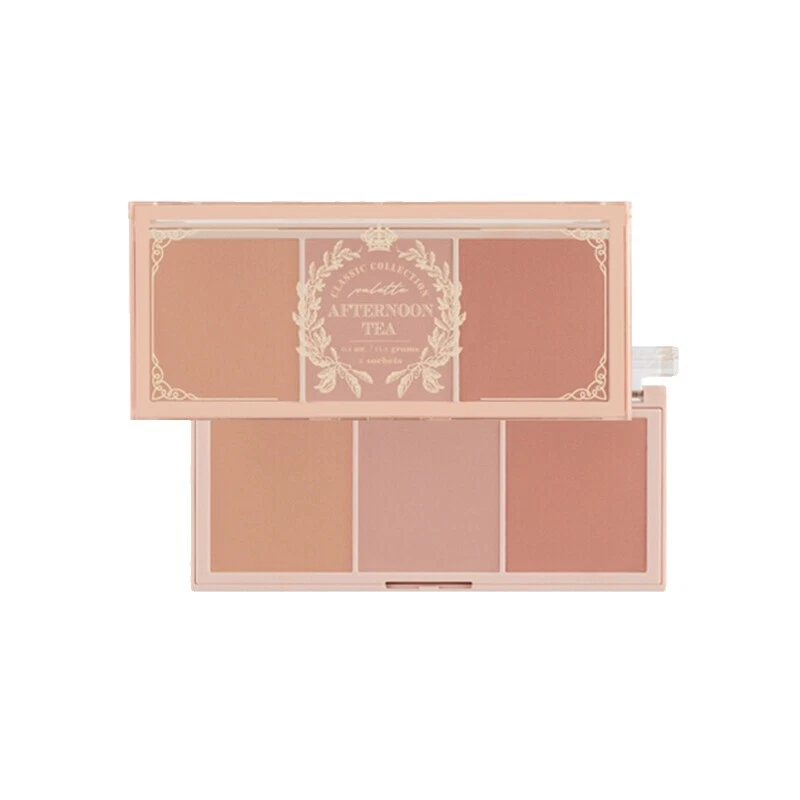 Pressed Powder Trio Face Makeup Products