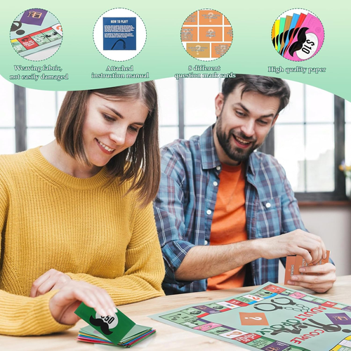 Gioco Da Tavolo Opoly per Adulti, Coppia Adulto Opoly Gioco Da Tavolo, Giochi Da - Foto 3 di 12