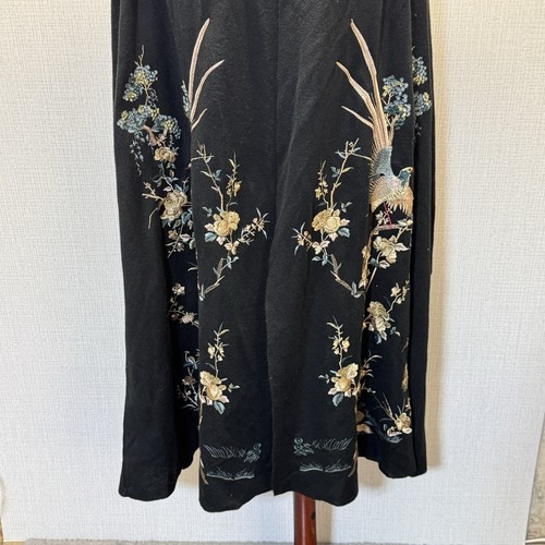 Soft Surroundings Ava Embroidered Longline Stunning Black Cardigan Duster 3X NWT - Picture 8 of 10