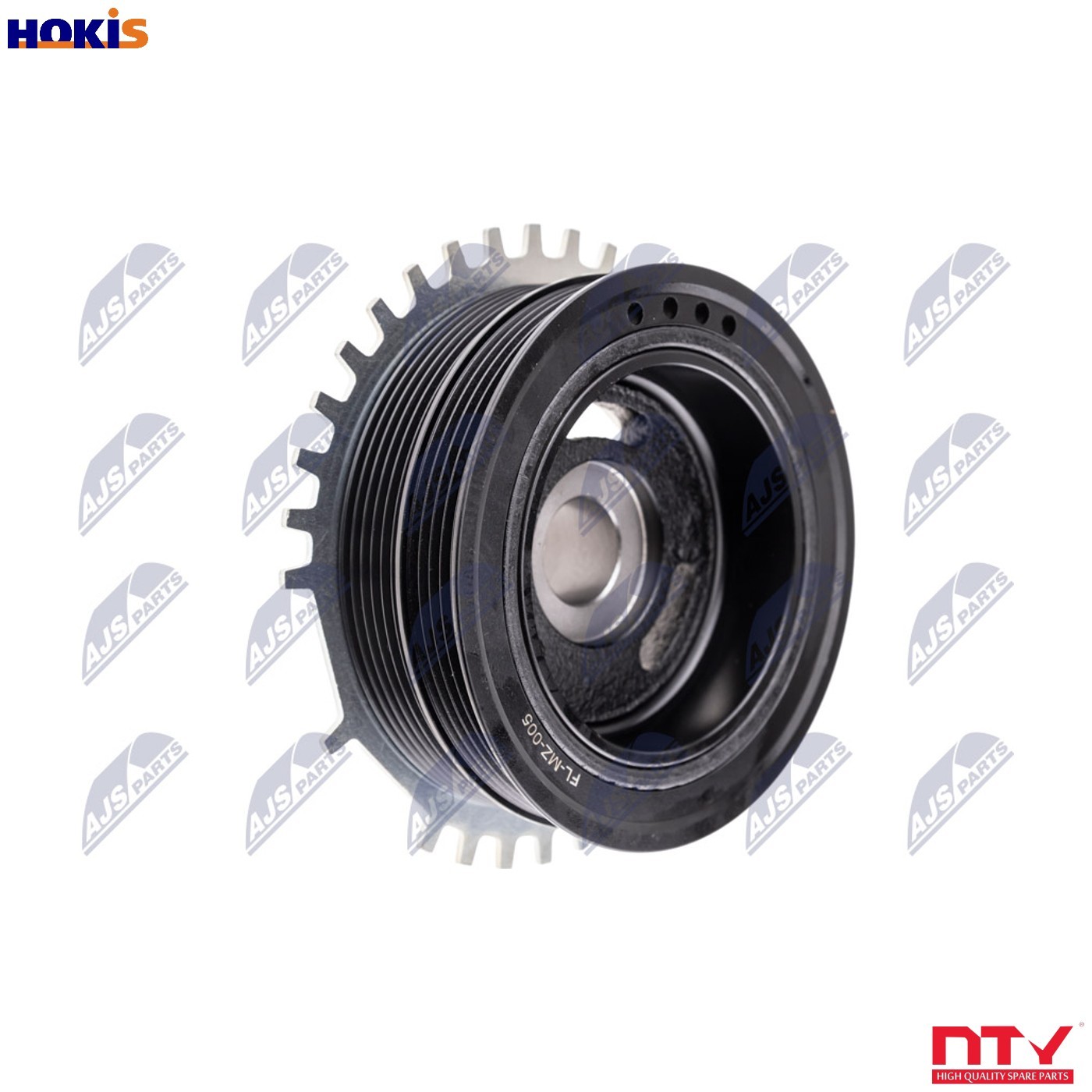 N.T.Y. RKP-MZ-005.NTY Belt Pulley, crankshaft for MAZDA - Image 7